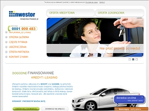 Firma Inwestor - kredyt samochodowy i leasing